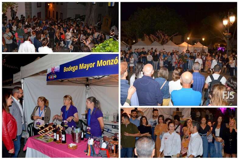 Momentos de la feria de tapas y vinos y de la ruta teatralizada (Foto Francisco Javier Santana)